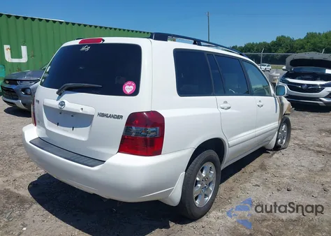 2006 Toyota Highlander V6 z USA, uszkodzony, nr VIN JTEGP21A760114319